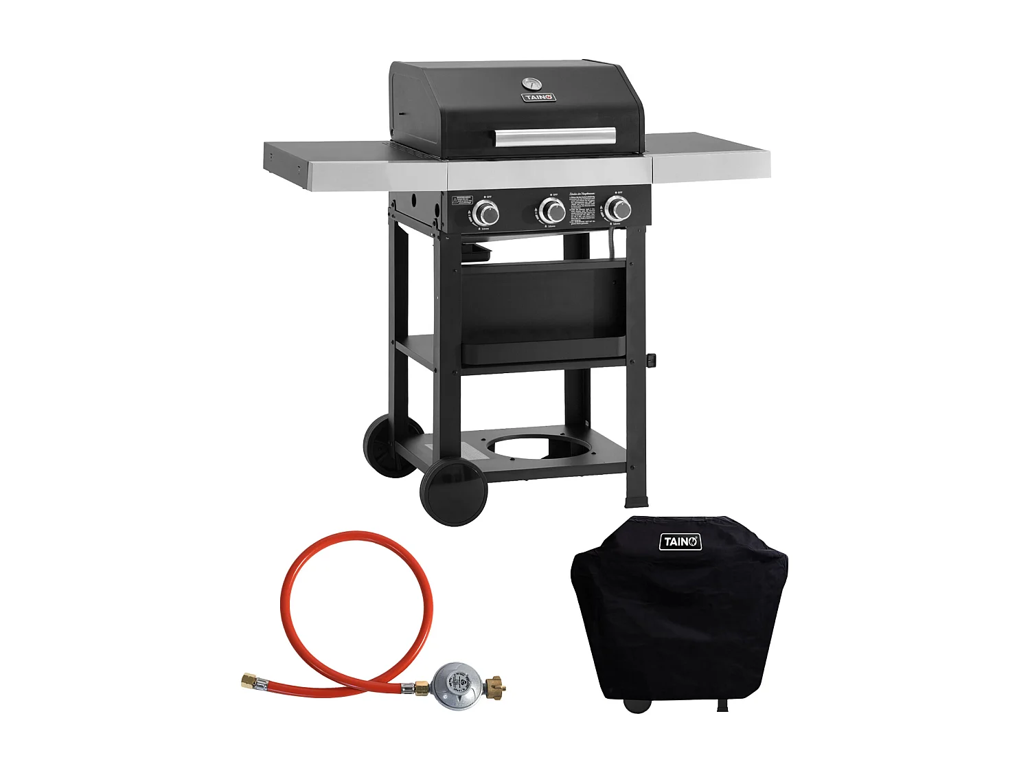 GASGRILL WABAYA 3+1 + Haube