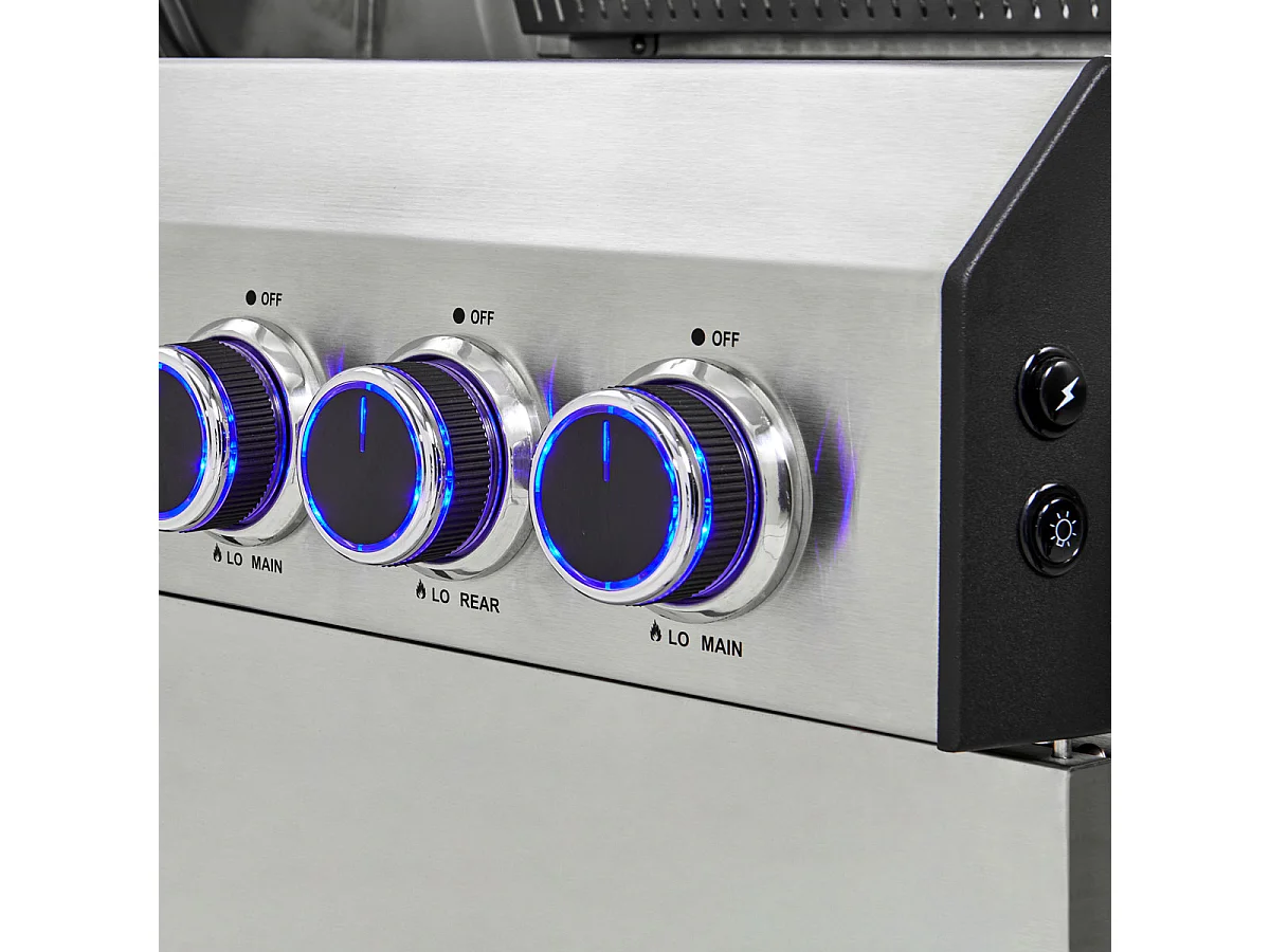 Gasgrill Set PLATINUM 4+2