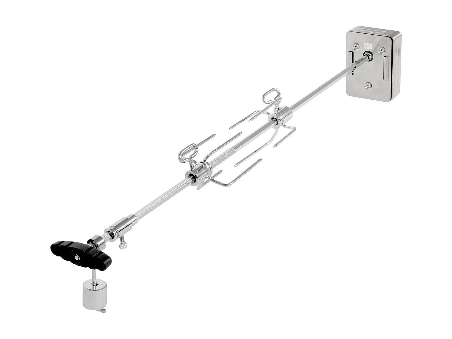 Gasgrill BLACK 2+1 + Drehspieß-Set