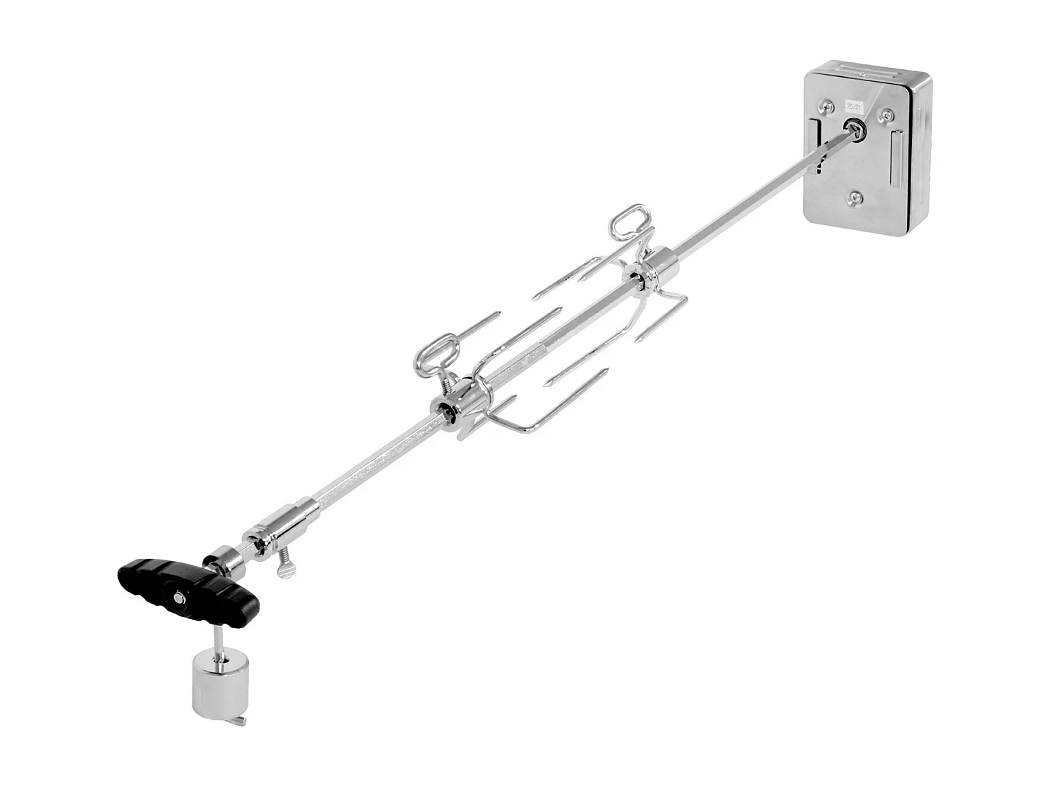 Gasgrill BLACK 2+1 + Drehspieß-Set