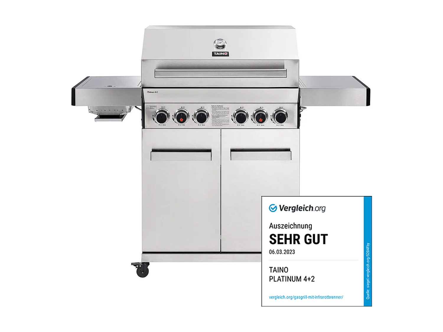 Gasgrill PLATINUM 4+2