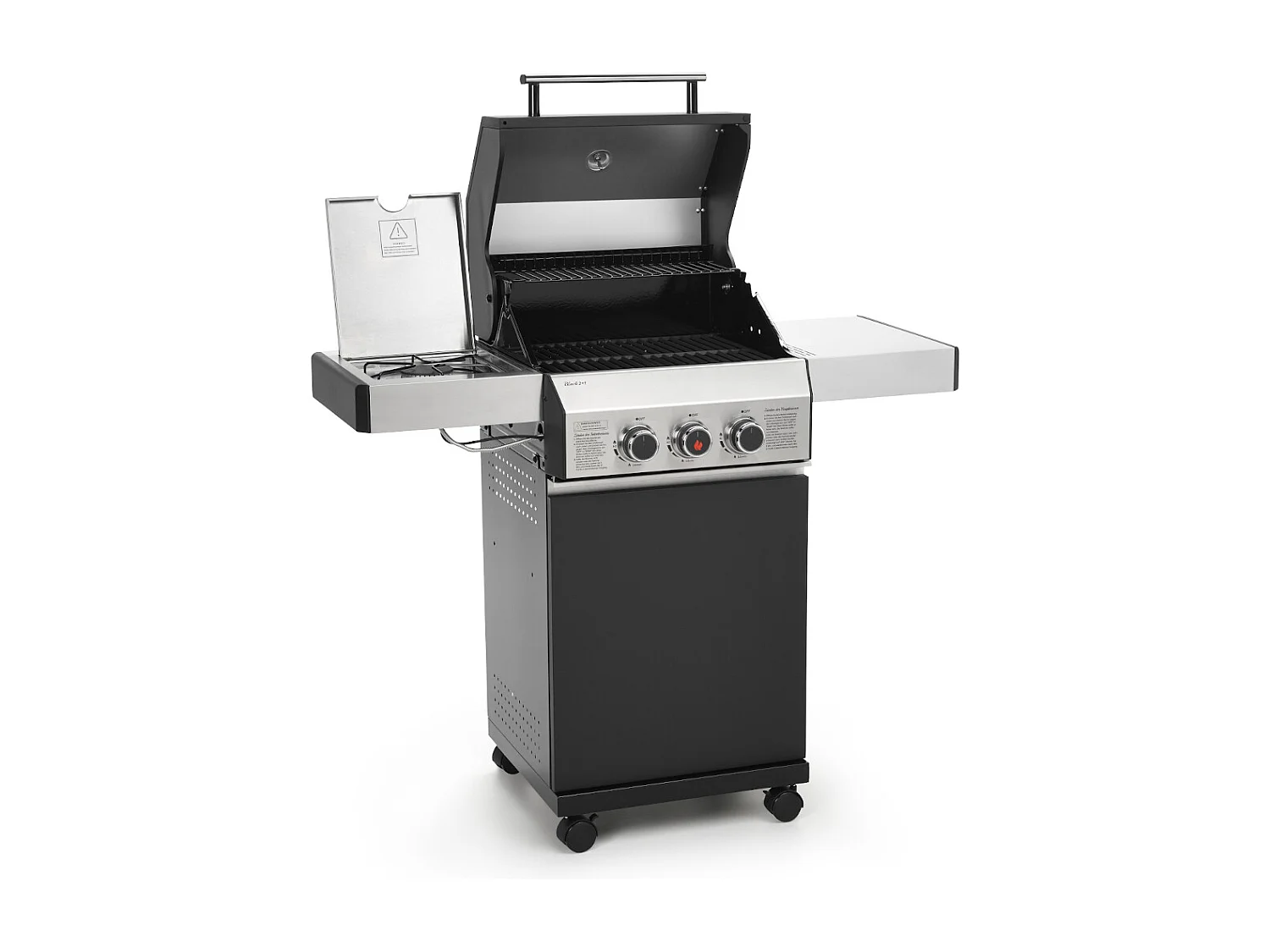 Gasgrill Set BLACK 2+1