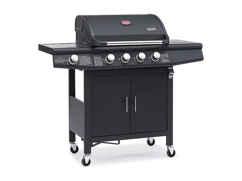GASGRILL RED 4+1 4 Brenner
