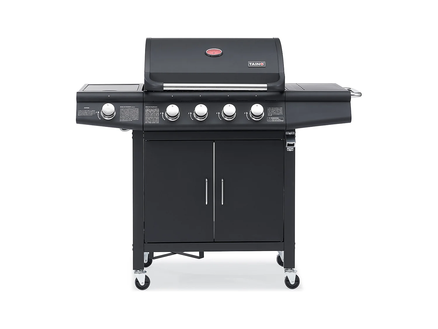 GASGRILL RED 4+1 4 Brenner