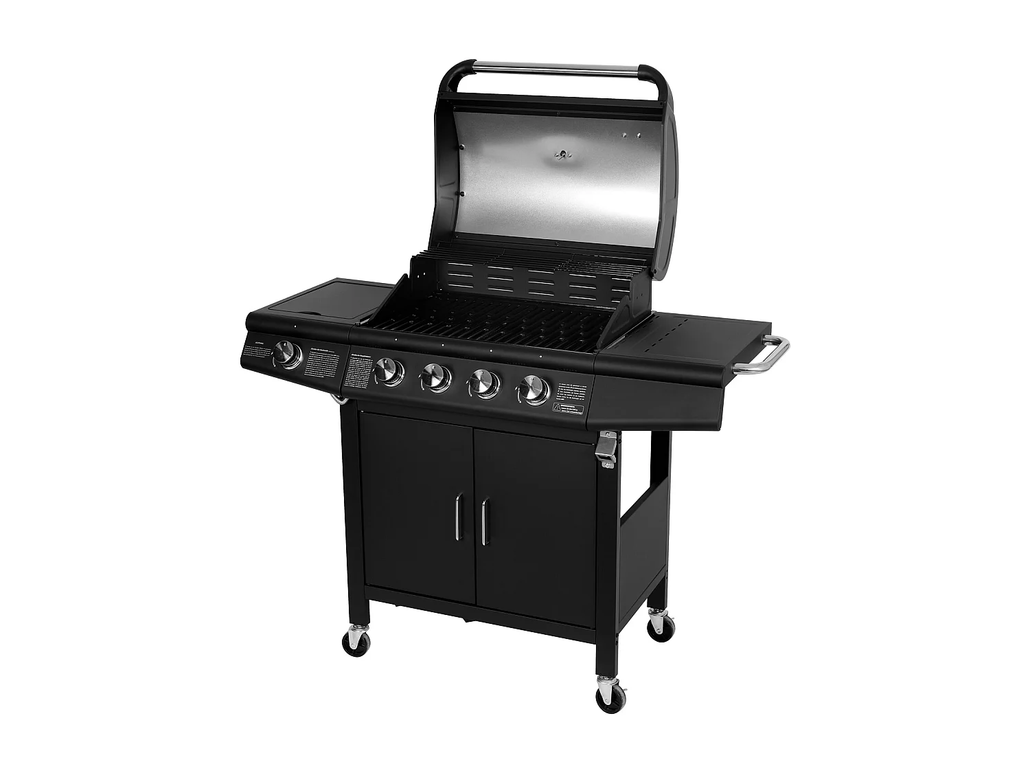 GASGRILL RED 4+1 4 Brenner