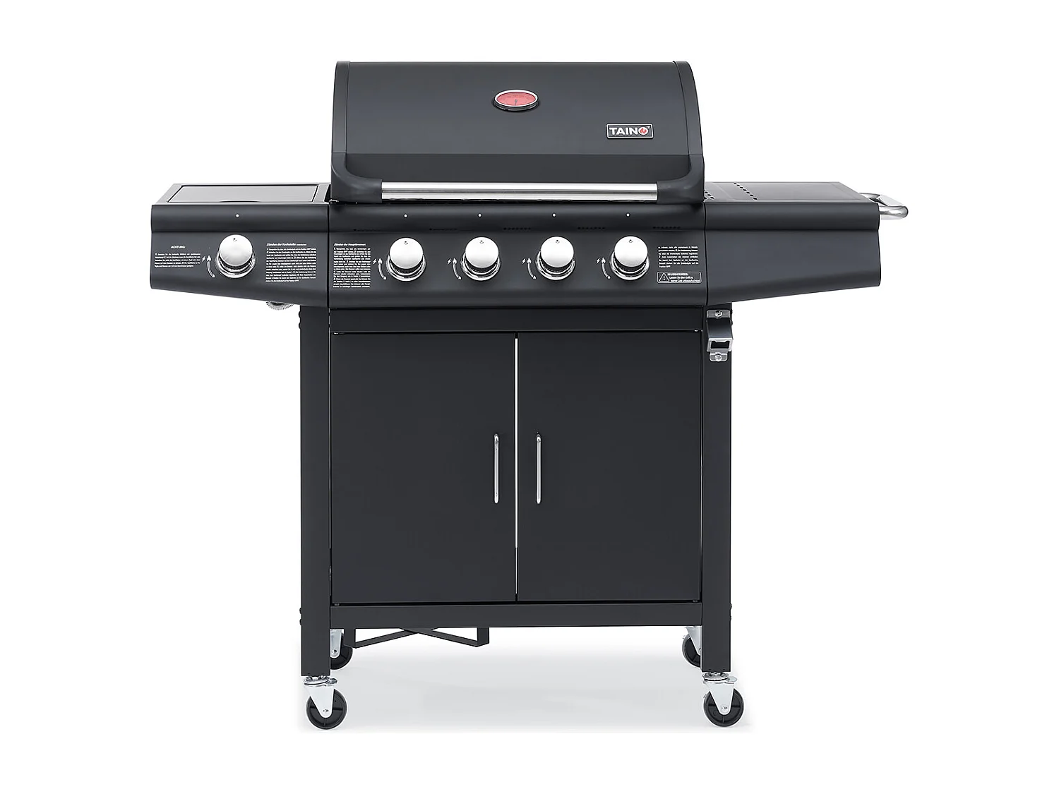GASGRILL RED 4+1 4 Brenner