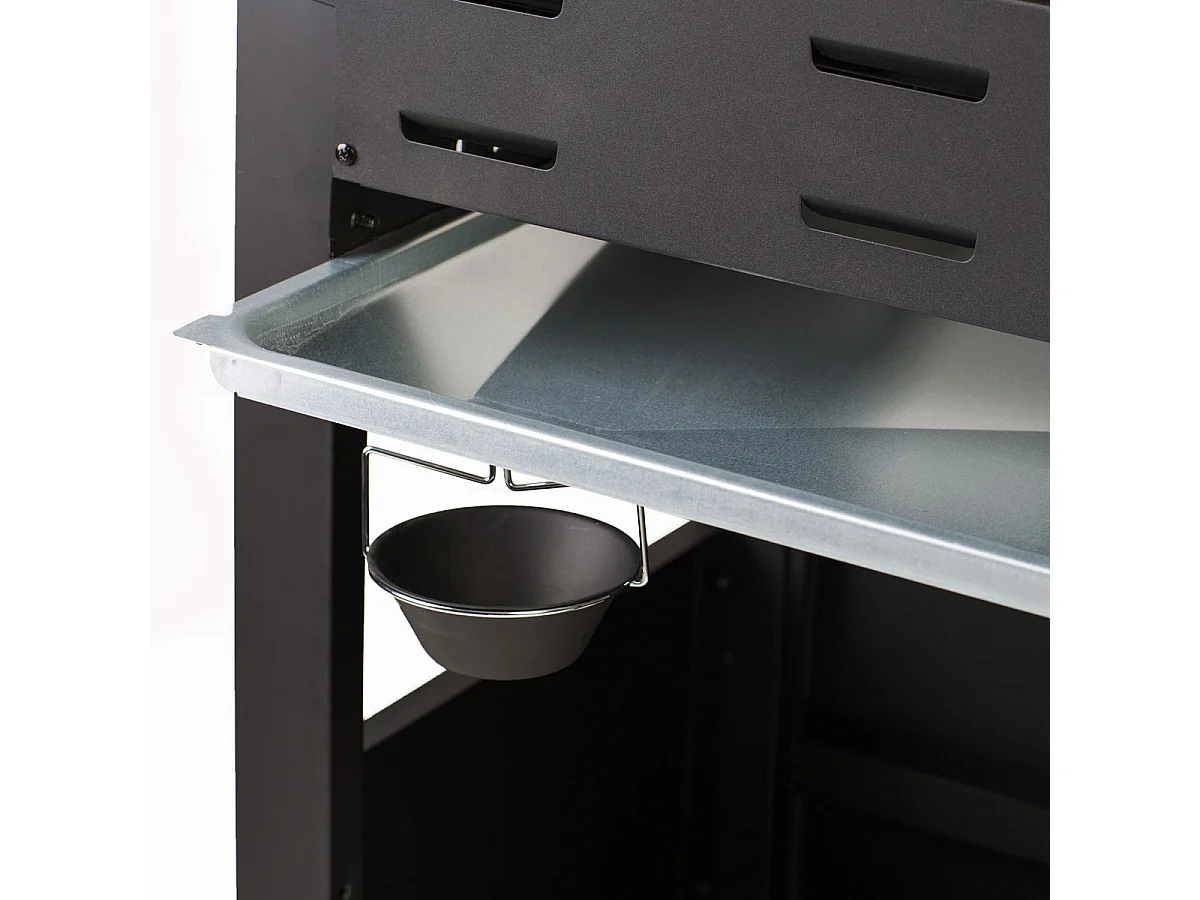 GASGRILL RED 4+1 4 Brenner