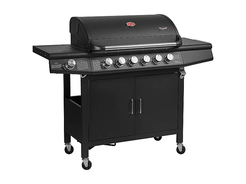 GASGRILL RED 6+1 6 Brenner