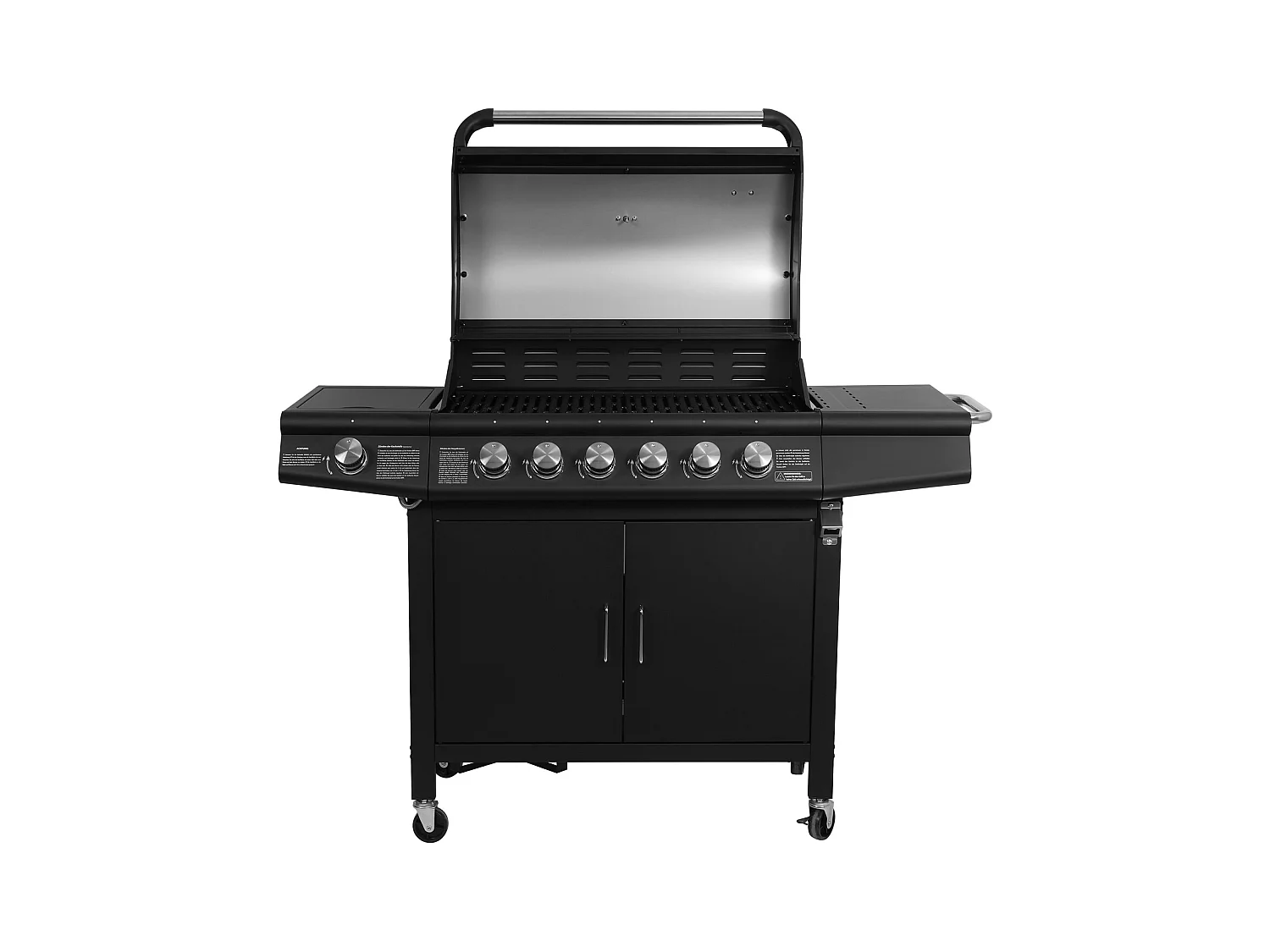 GASGRILL RED 6+1 6 Brenner