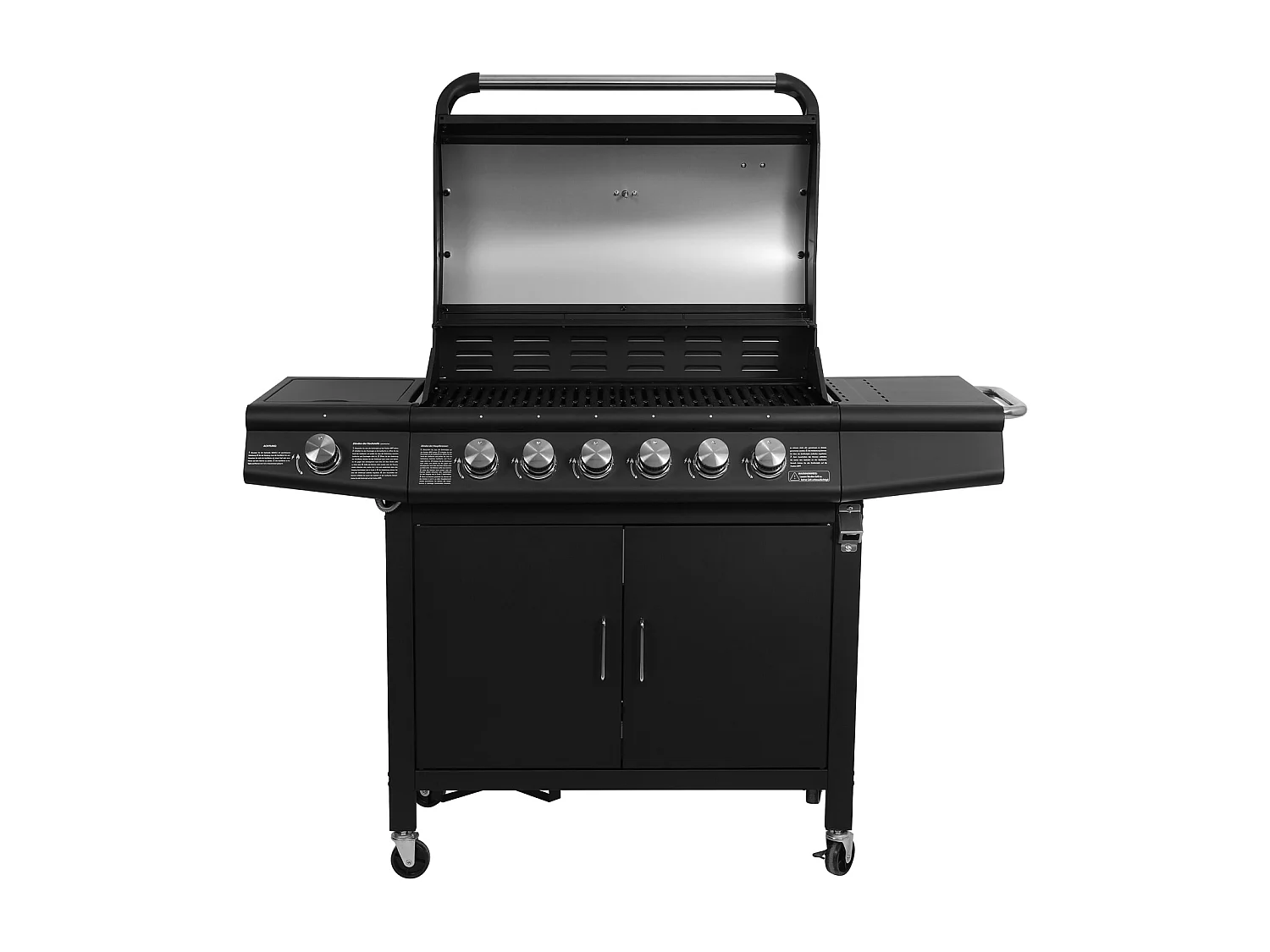 GASGRILL RED 6+1 6 Brenner