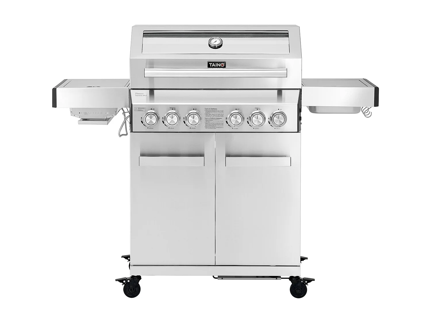 GASGRILL PLATINUM YAMARA 4+2 + Haube