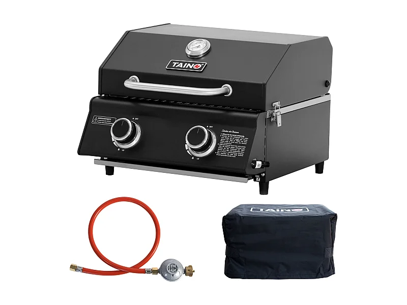 GASGRILL Set PLATINUM COMPACT DARK