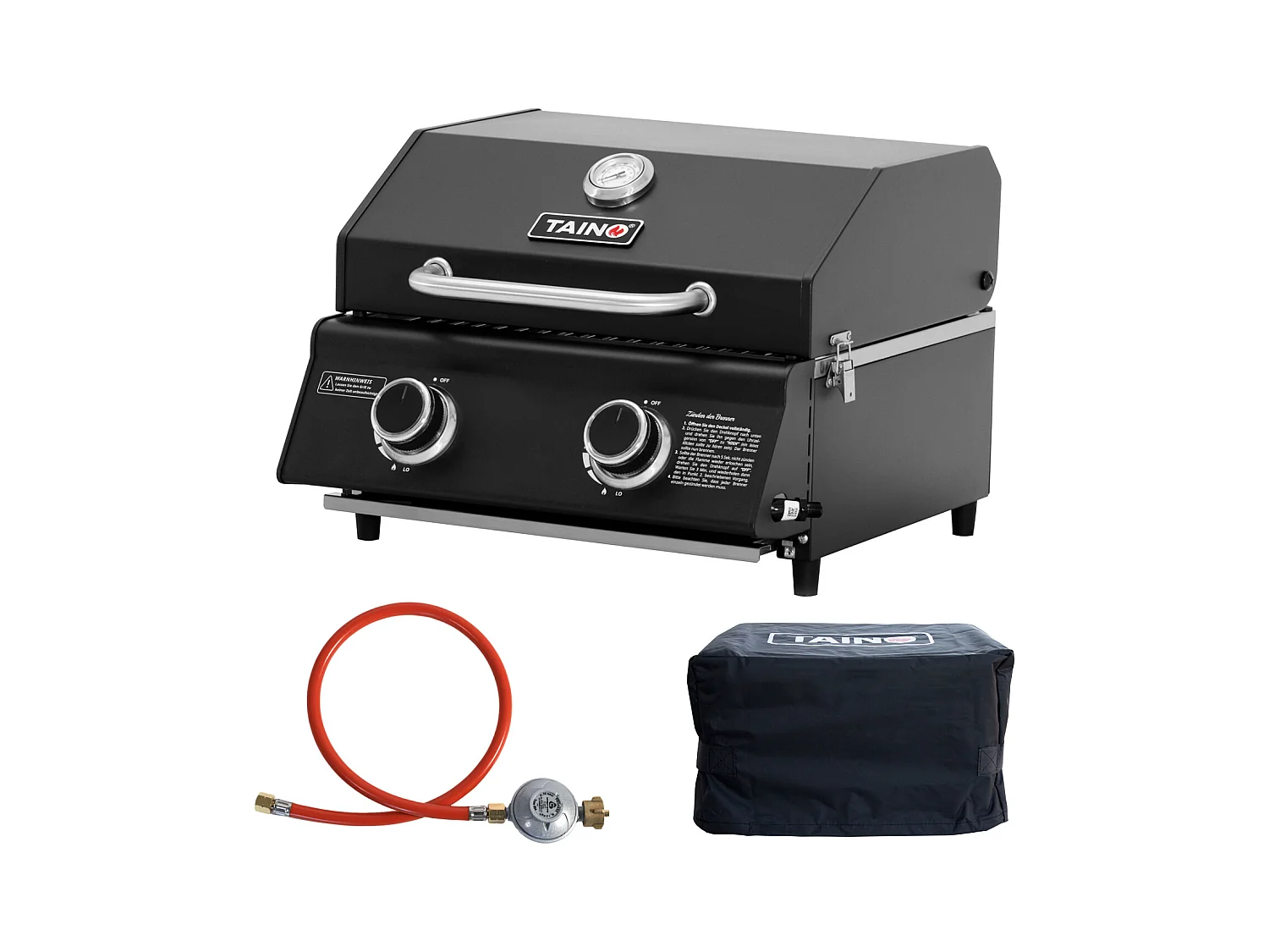 GASGRILL Set PLATINUM COMPACT DARK