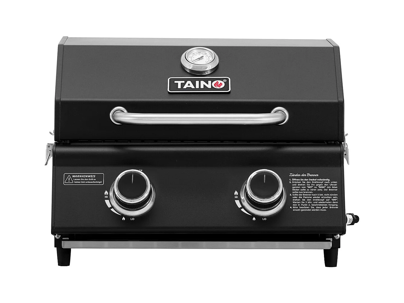GASGRILL Set PLATINUM COMPACT DARK