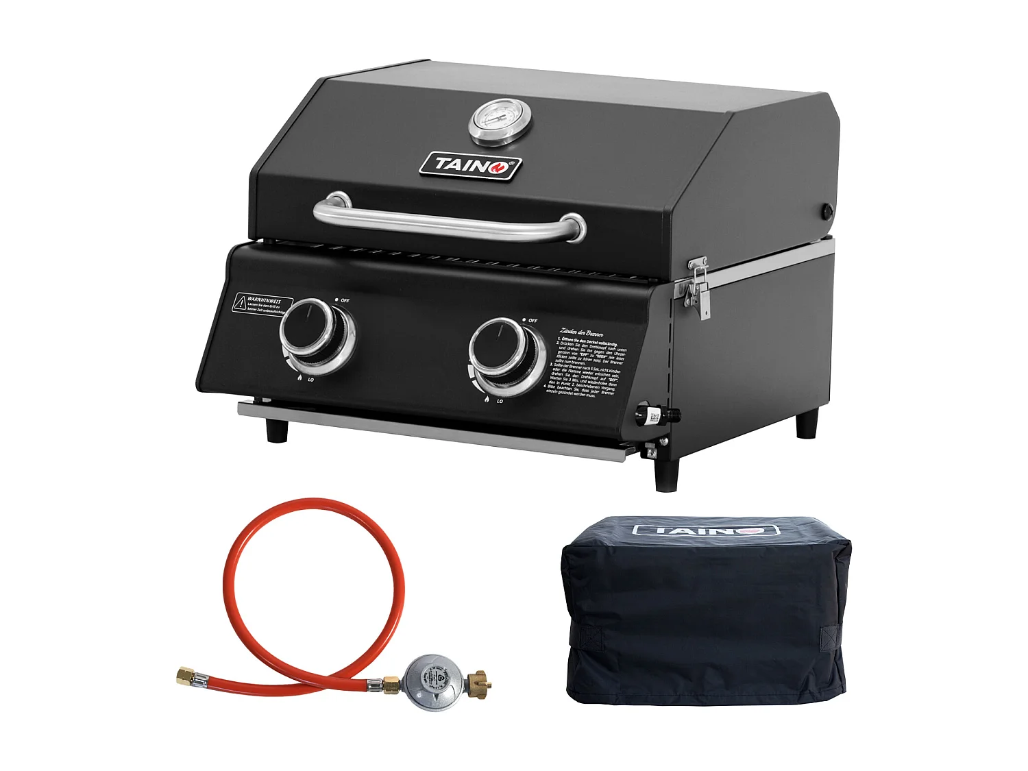 GASGRILL Set PLATINUM COMPACT DARK