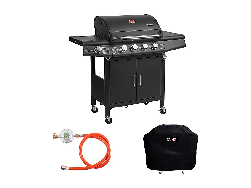 Gasgrill Set RED 4+1