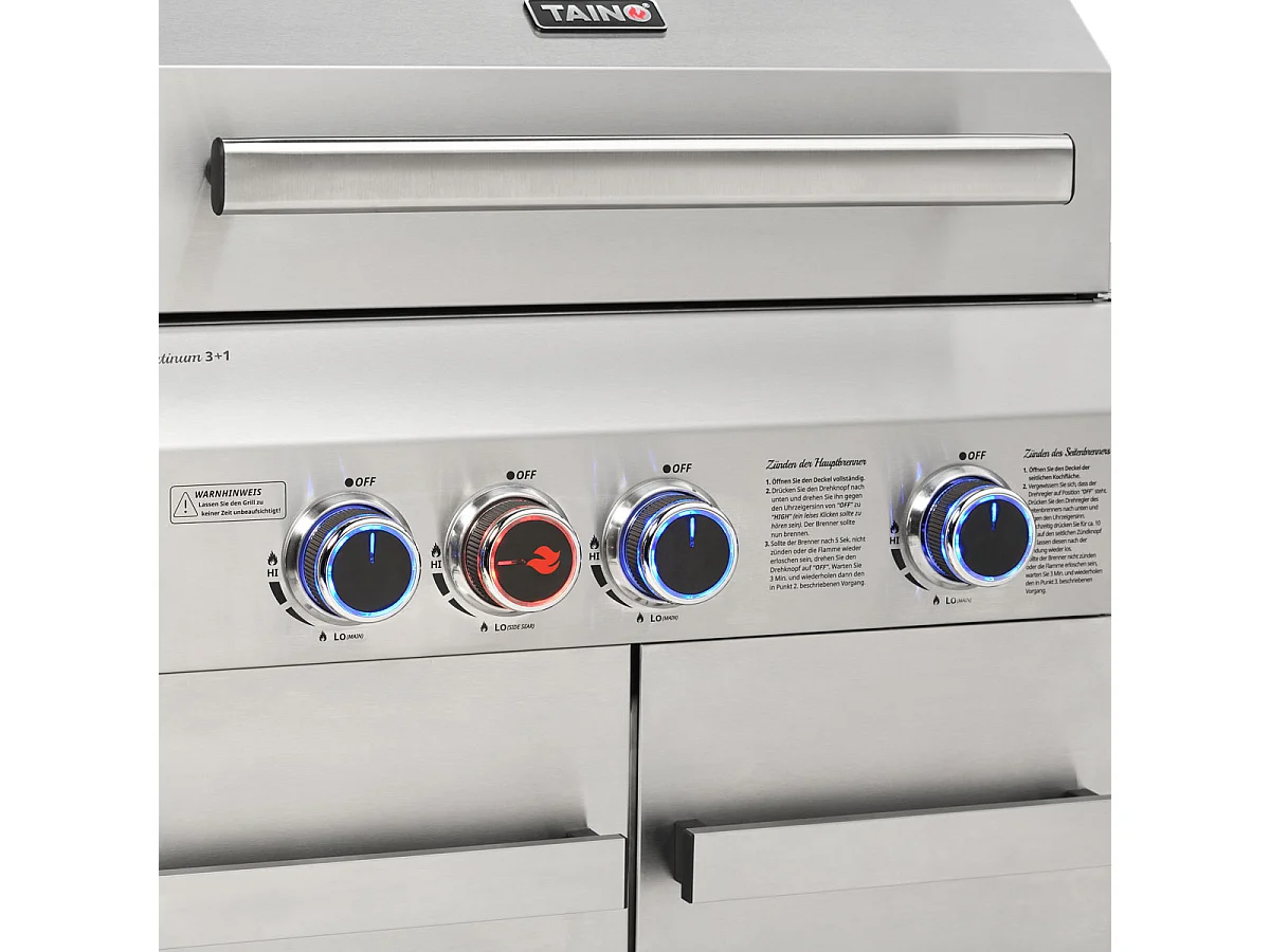 Gasgrill PLATINUM 3+1