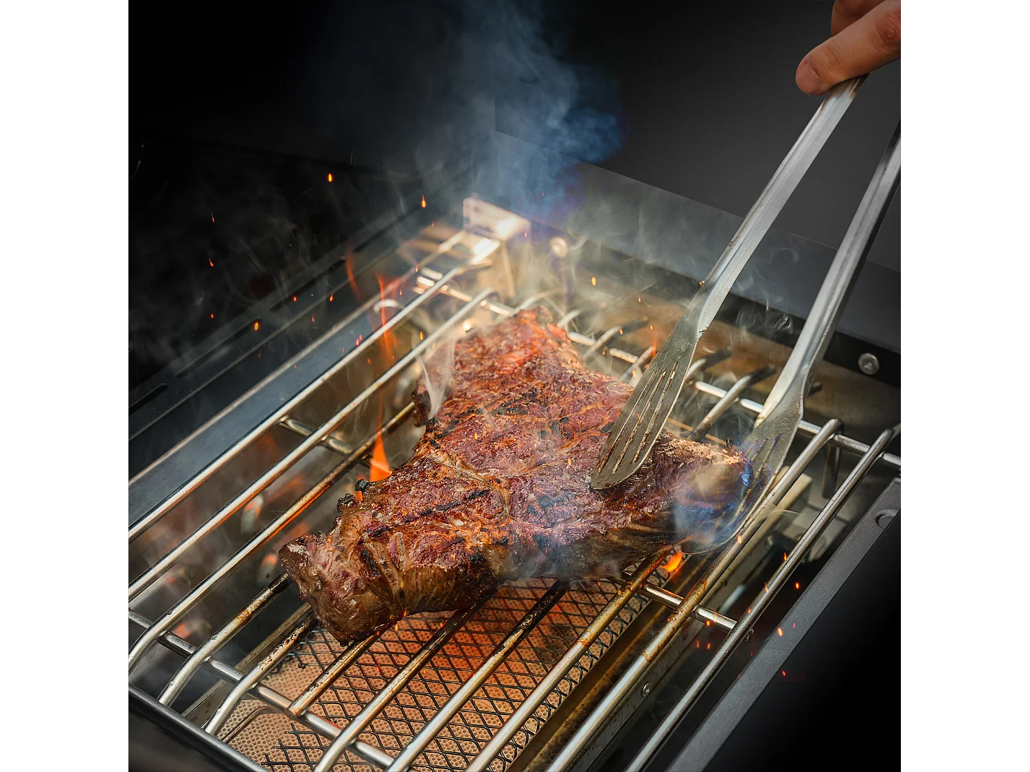 GASGRILL PLATINUM YAMARA DARK 4+2 Set