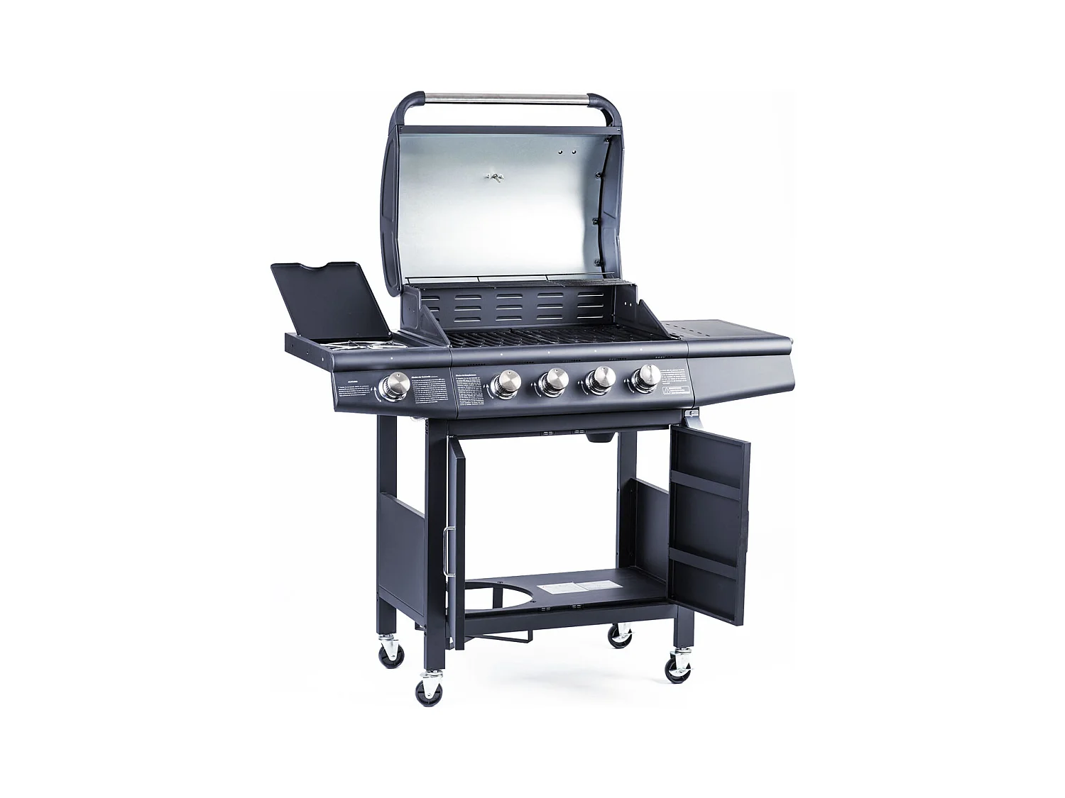 Gasgrill Set RED 4+1