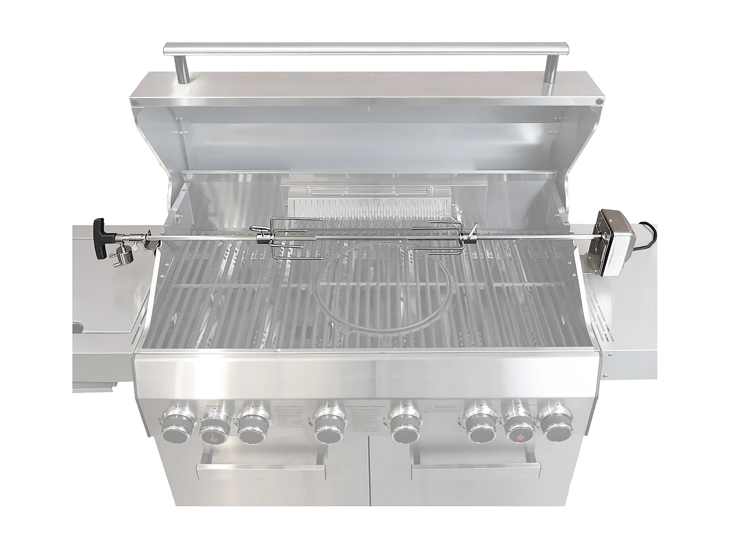 Gasgrill PLATINUM 4+2 + Drehspieß-Set