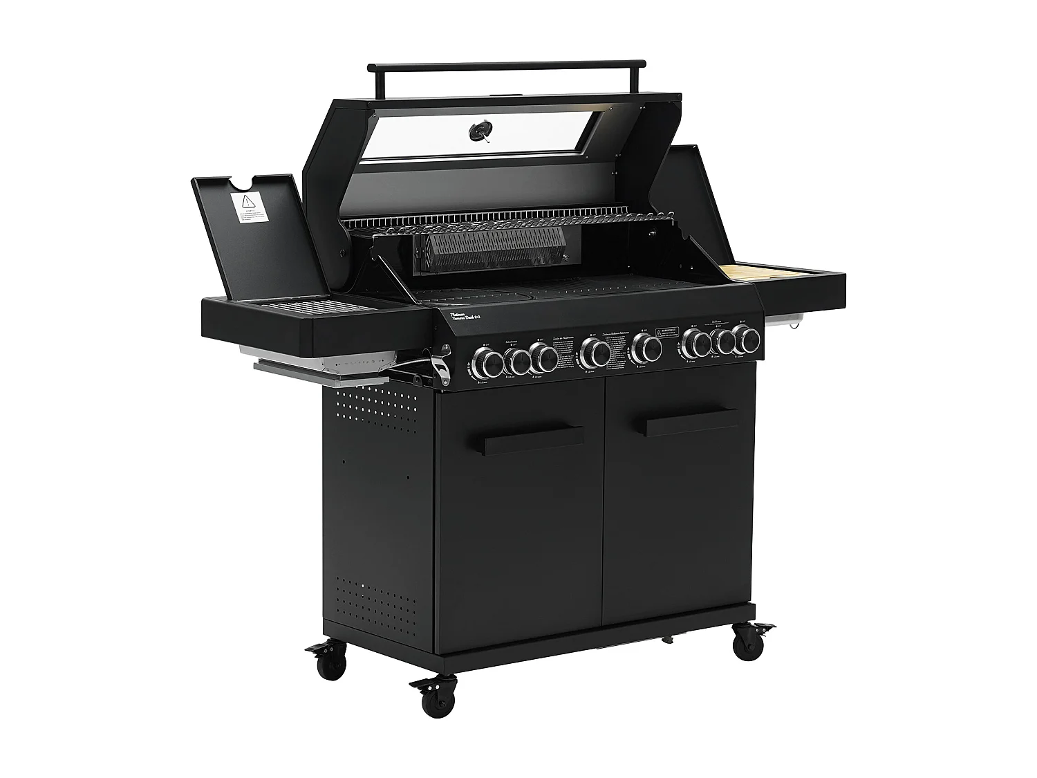 GASGRILL PLATINUM YAMARA DARK 6+2 Set