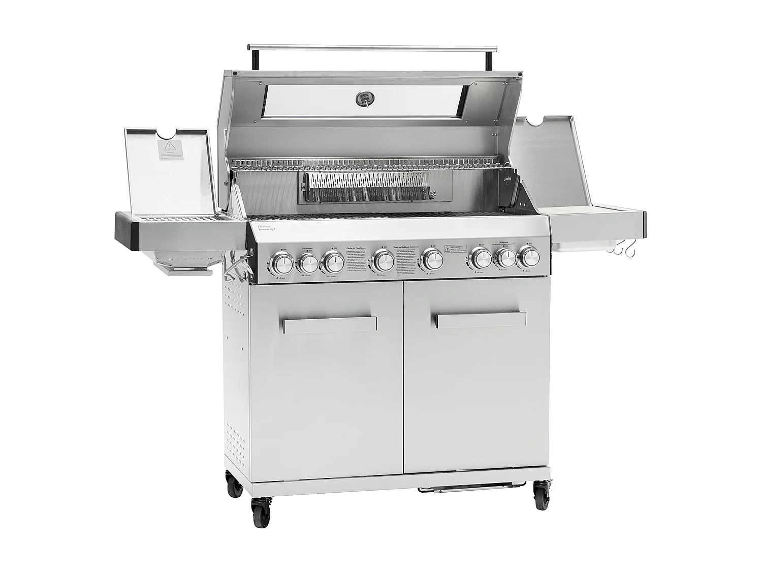 GASGRILL PLATINUM YAMARA 6+2 + Haube