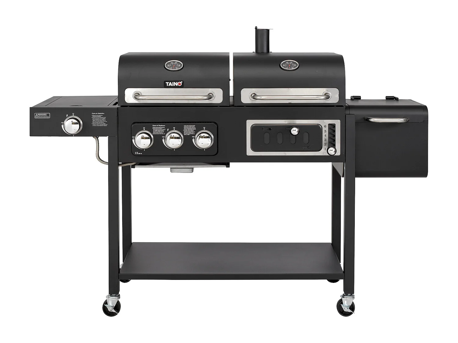 Gasgrill-Smoker HERO DUO Kombination