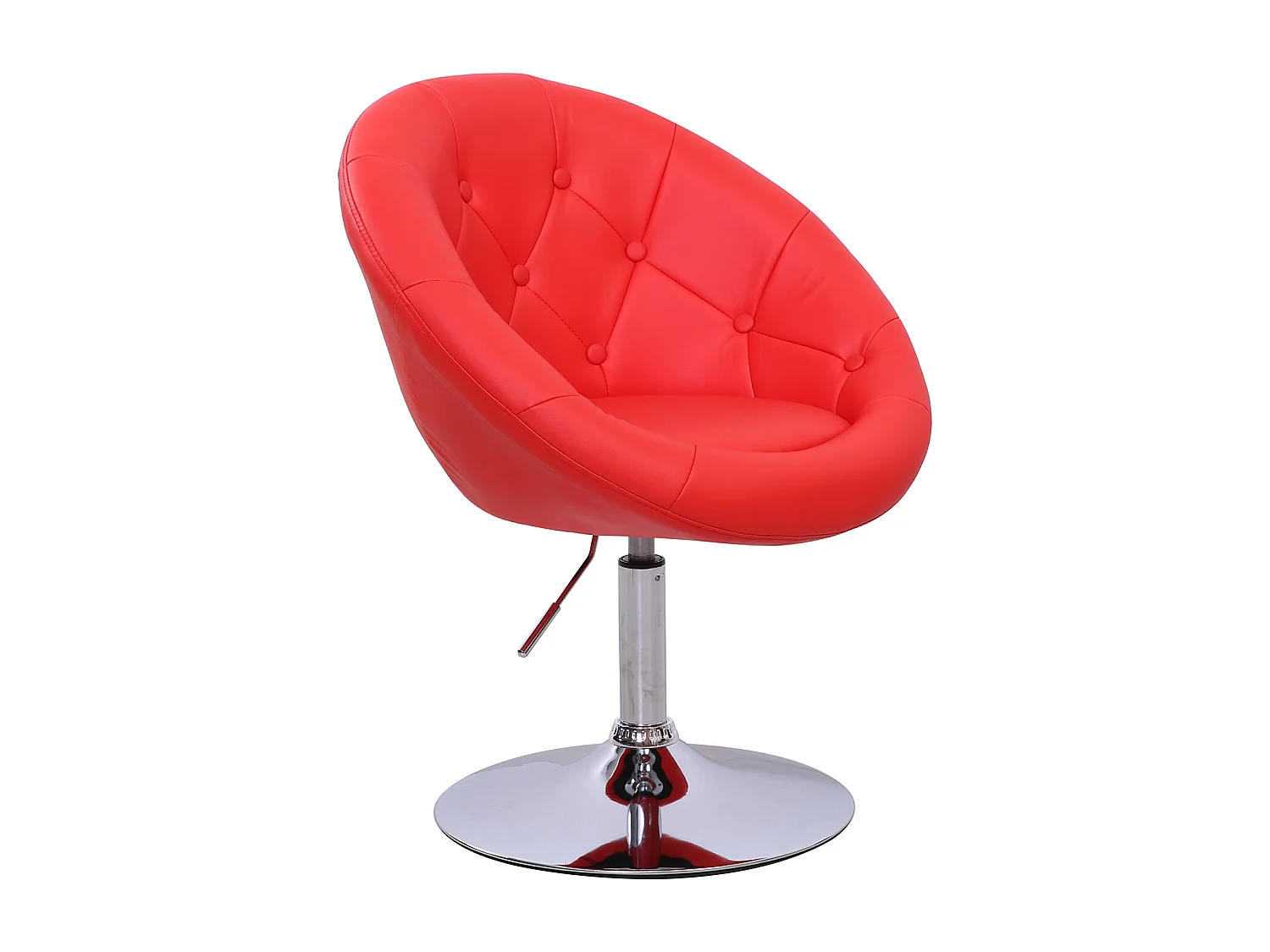 COCKTAILSESSEL HAVANNA Kunstleder Rot