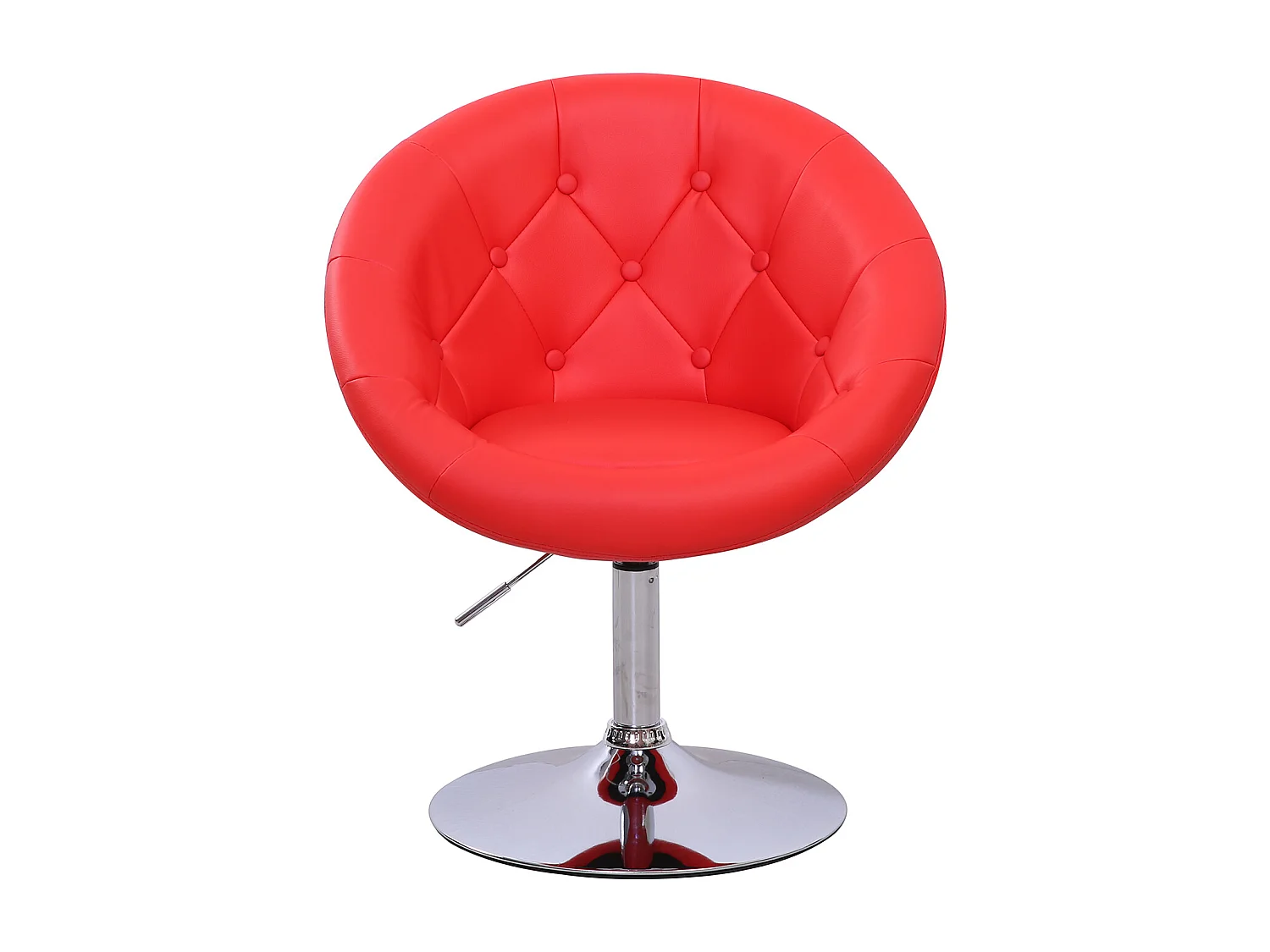 COCKTAILSESSEL HAVANNA Kunstleder Rot