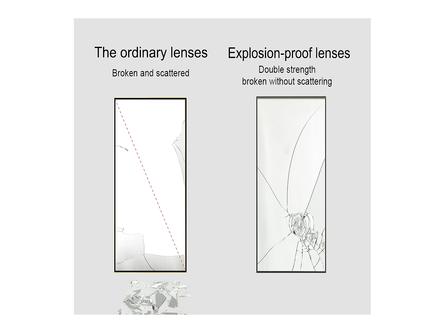 Miroir sur Pied 165x60 cm, Cadre Aluminium Noir, Miroir Mural Moderne à Poser ou Suspendre