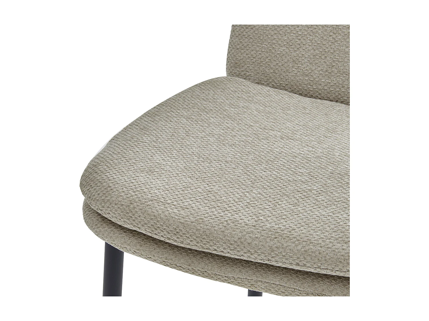 NOLAN-Silla de bar de tela Luxury Beige (x2)