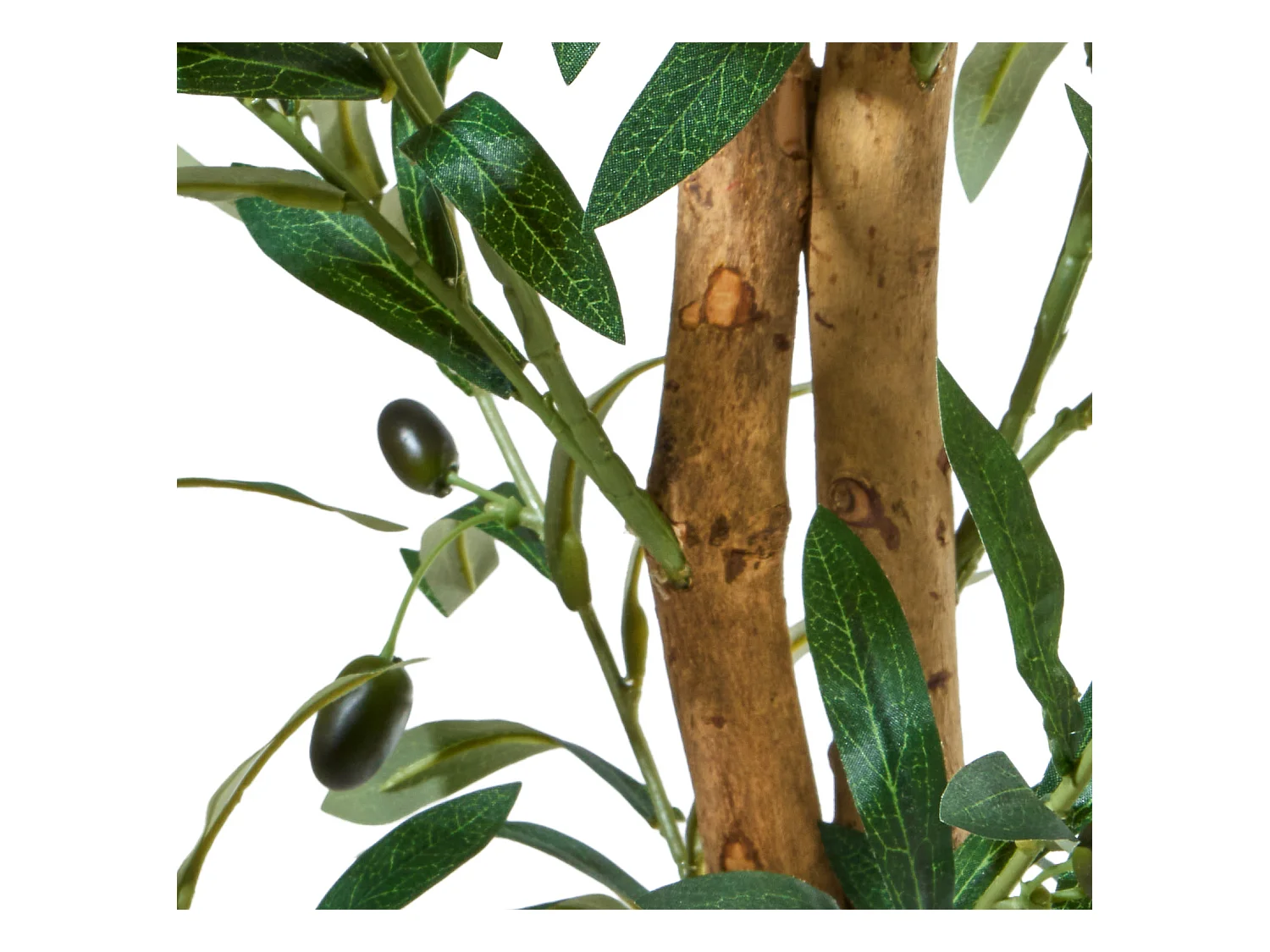 Plante artificielle pour Salon Salle à manger en Vert 60x60x145cm Olivo