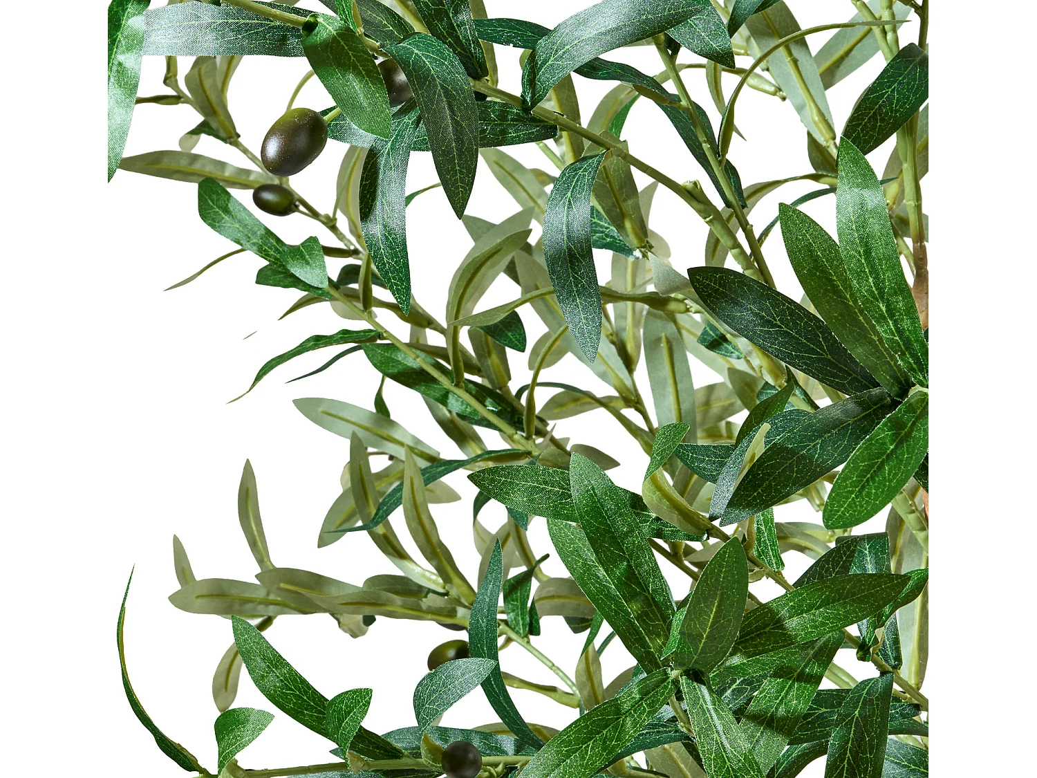 Planta artificial para Salón comedor en Verde 60x60x145cm Olivo