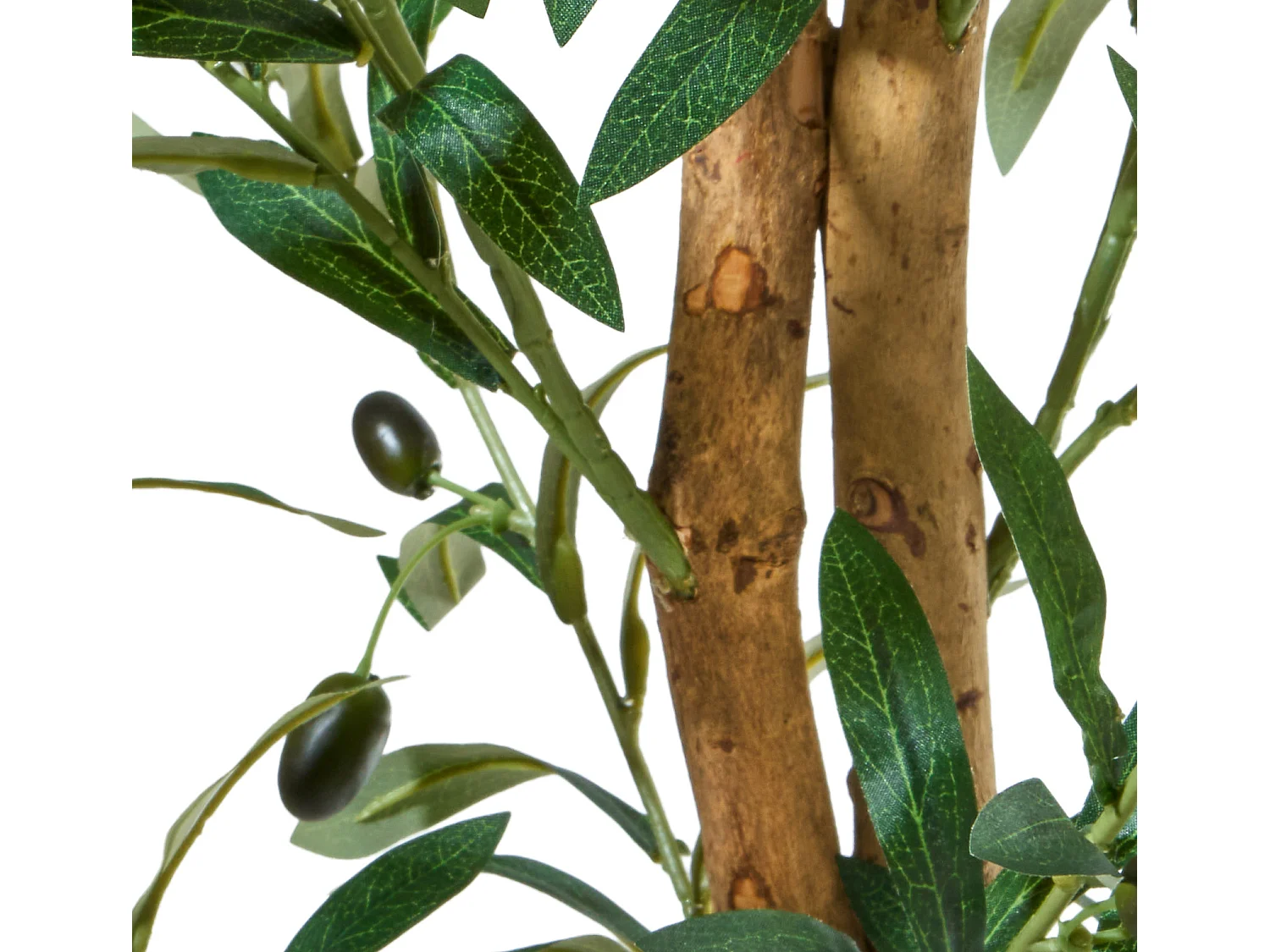 Planta artificial para Salón comedor en Verde 60x60x100cm Olivo