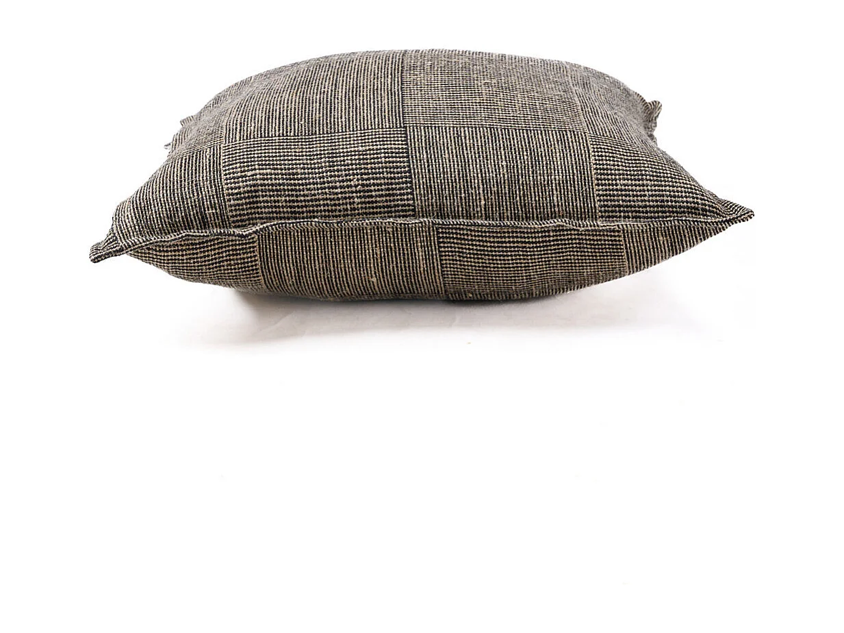 La Housse de Coussin Bloc Party - Noir Naturel - 50x50