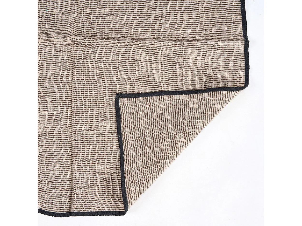 De Code Linnen Servet - Natuurlijk Zwart - 45x45