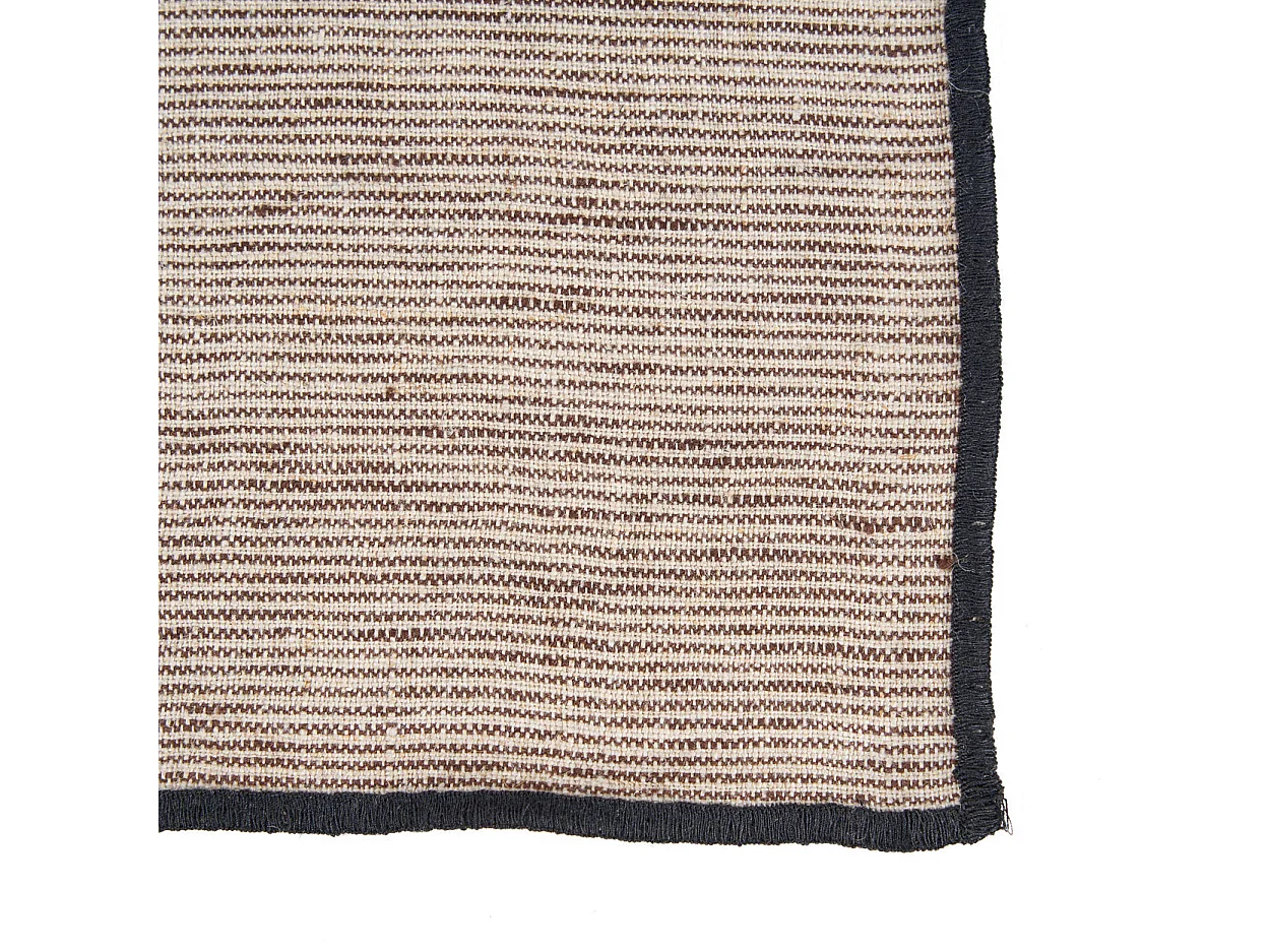 De Code Linnen Servet - Natuurlijk Zwart - 45x45