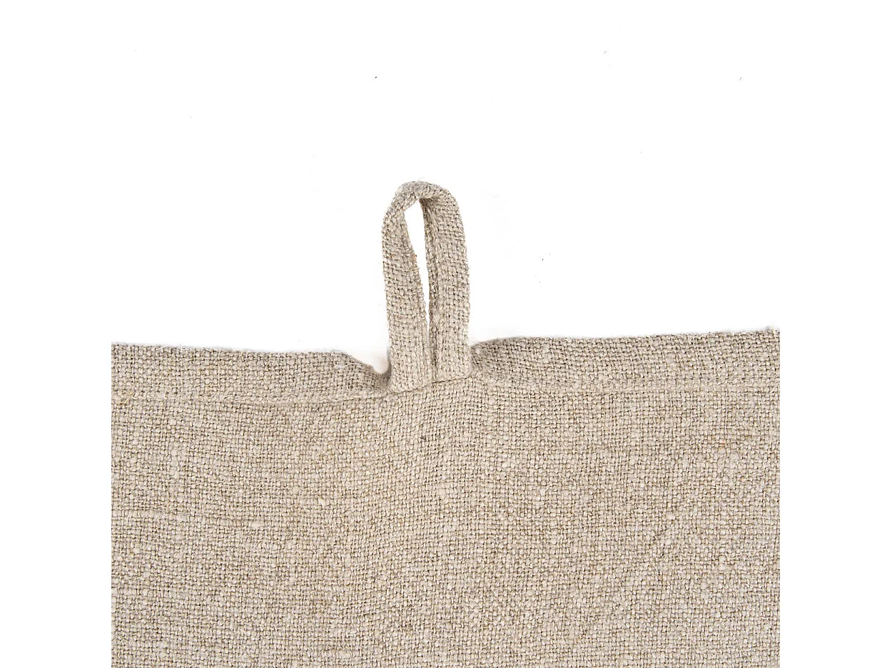 Le Torchons Linen Palm Tree - Blanc Naturel - 50x70