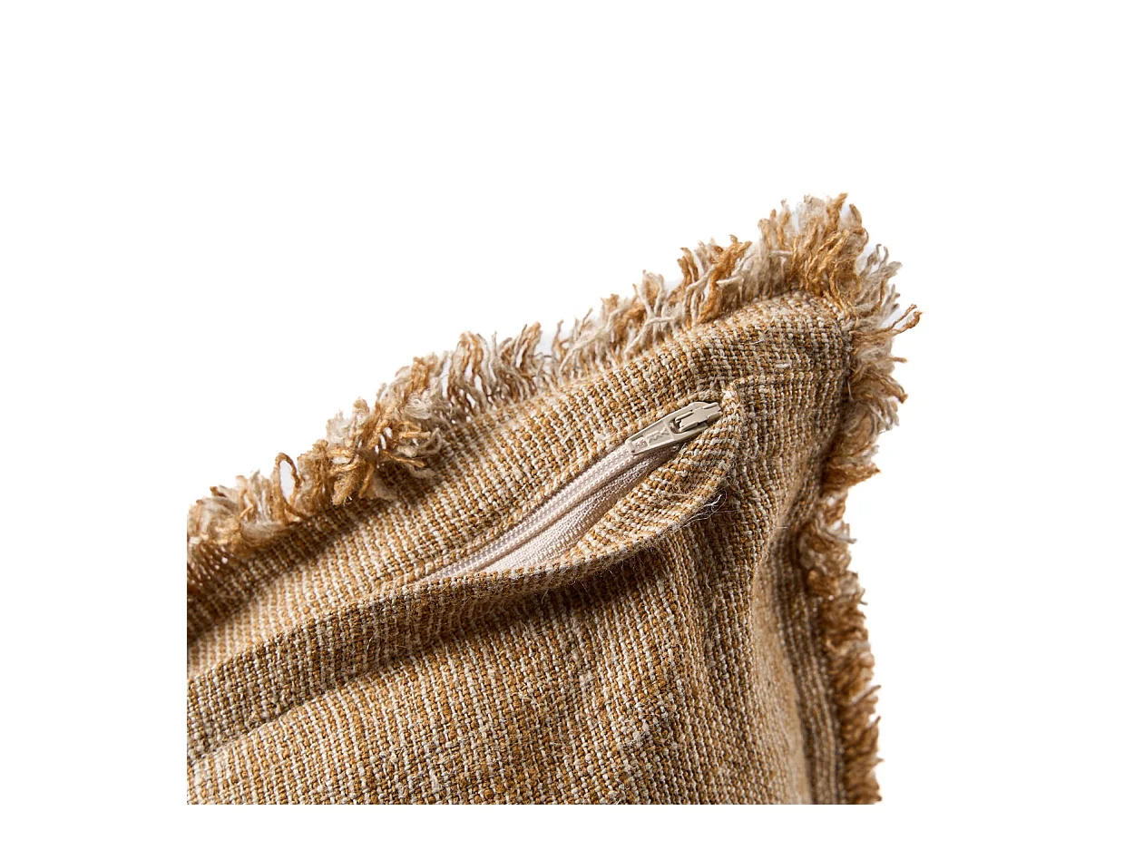 De Sahara Fringe Kussensloop - 50x50