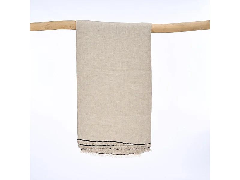 La Nappe Tuscany - Noir Naturel - 150x250