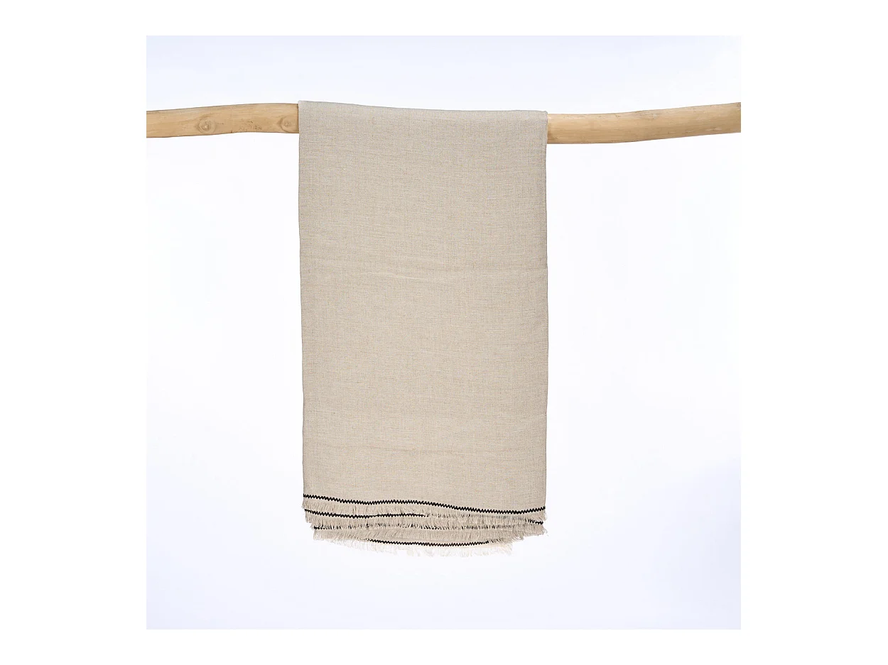 La Nappe Tuscany - Noir Naturel - 150x250