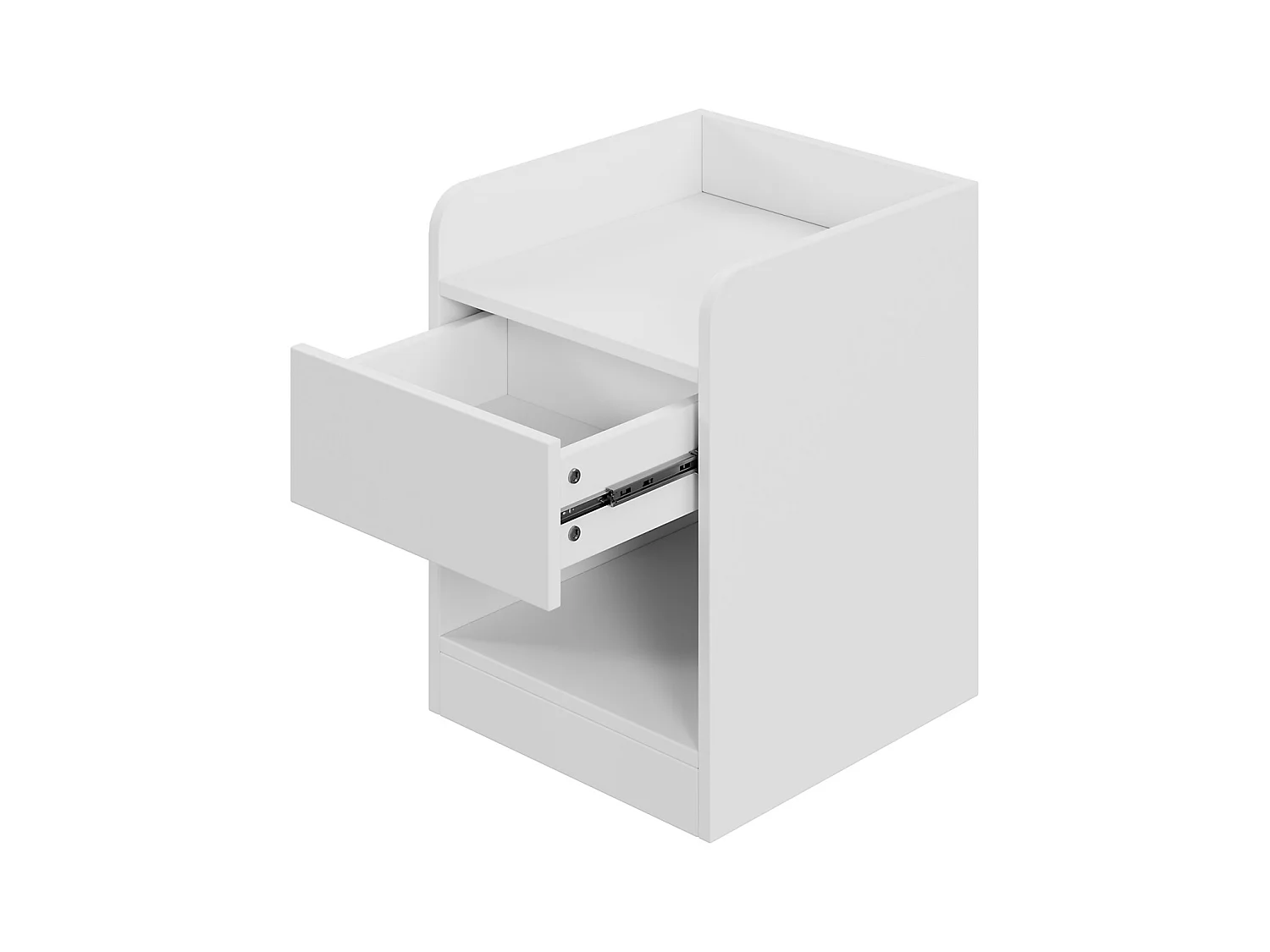 Massivholz-Kombibett 140x200 cm, Kopfteil mit Stauraum, Schubladen, Nachttisch, großer Schrank, Sitzbank, Tatami-Stauraumbett, weiß