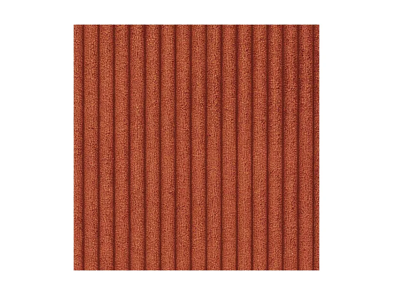 Canapé d'angle mini Isla droit velours côtelé ambre