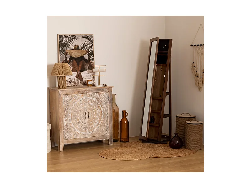 Armoire à bijoux avec miroir Vivia 164 cm Atmosphera