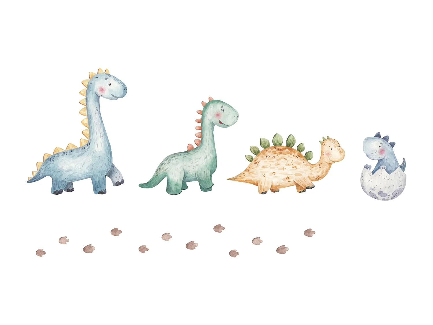 Cama Infantil Blanca Estilo Escandinavo Dibujo Dinosaurios 160x80 cm con Cajón – Incluye Colchón de Espuma, Base y Estructura Completa