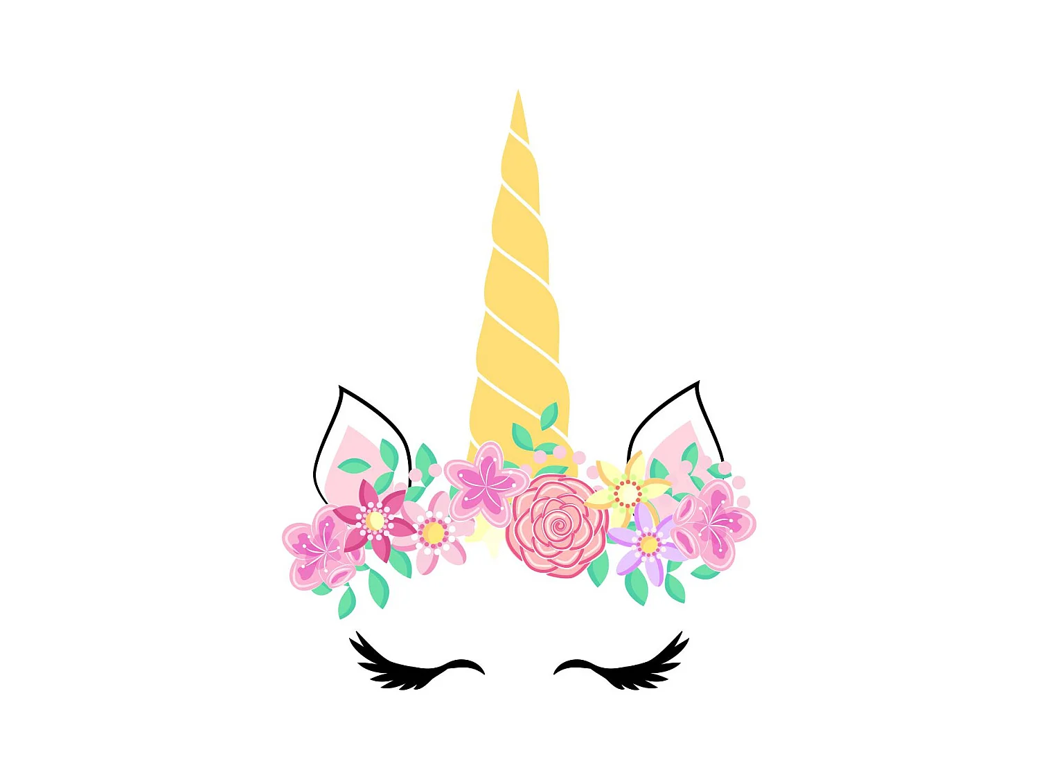 Cama Doble Infantil Blanca 160x80 cm Dibujo Unicornio con Barandilla – Cama Inferior 145x80 cm, Incluye 2 Colchones de Espuma y Estructura Completa