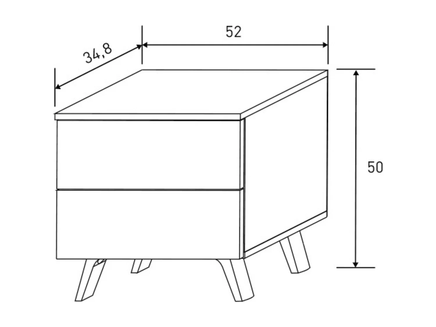 Cabezal + Dos Mesitas de Noche, Cabecero y Mesitas, Acabado en Mauvella - Rayas, Medidas: 210 cm (An) x 55 cm (Al) x 35 cm (Fon) – Meyvaser.