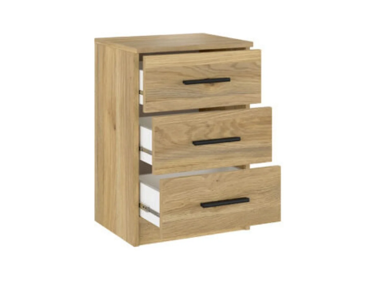 Meyvaser Conjunto Pack Cabecero y 2 Mesitas de Noche,Mesilla de noche 3 Cajones Color Mauvella, Medidas:110x45x1,6 cm (LargoxAltoxProfundo)