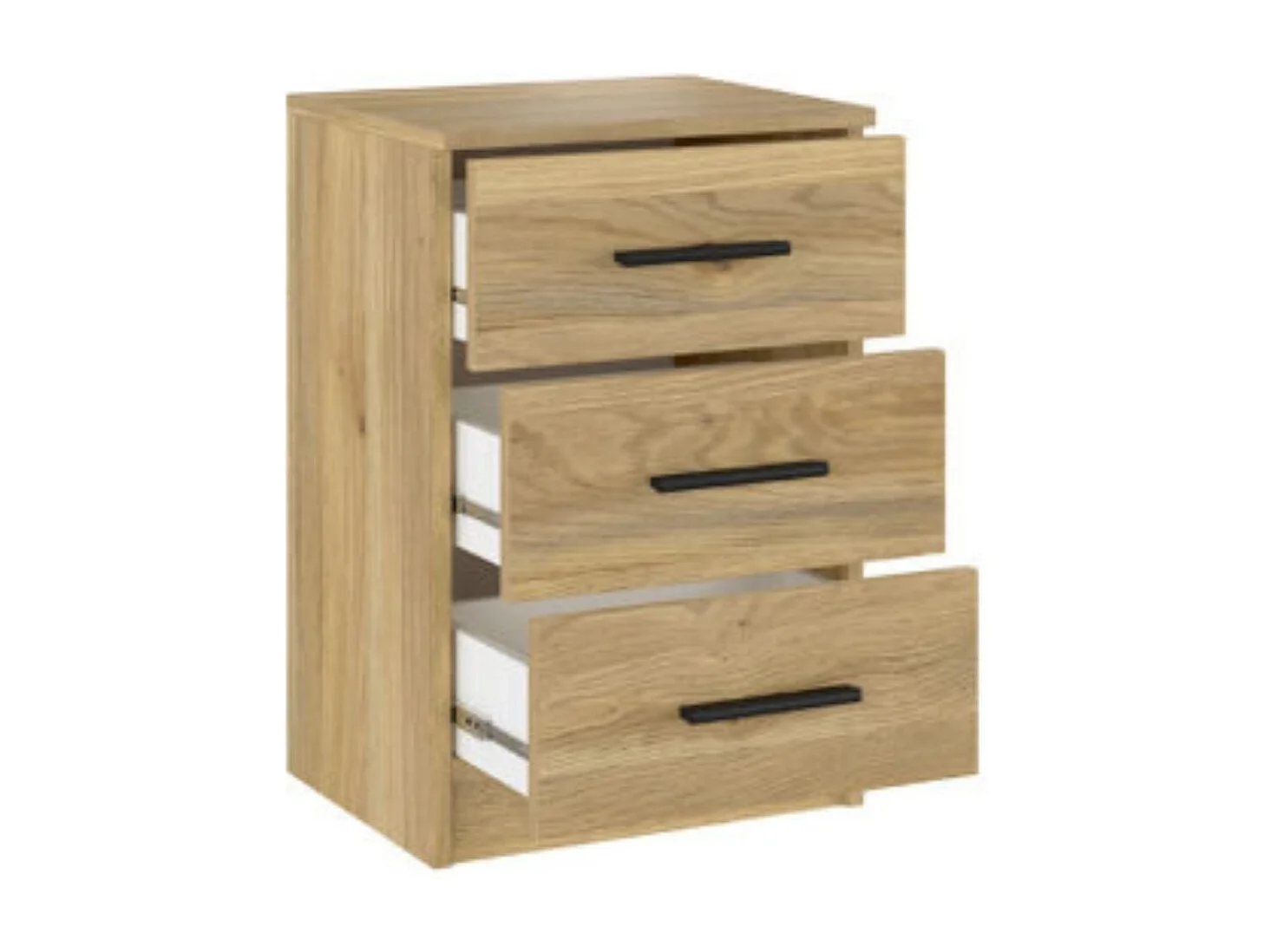 Meyvaser Conjunto Pack Cabecero y 2 Mesitas de Noche,Mesilla de noche 3 Cajones Color Mauvella, Medidas:110x45x1,6 cm (LargoxAltoxProfundo)