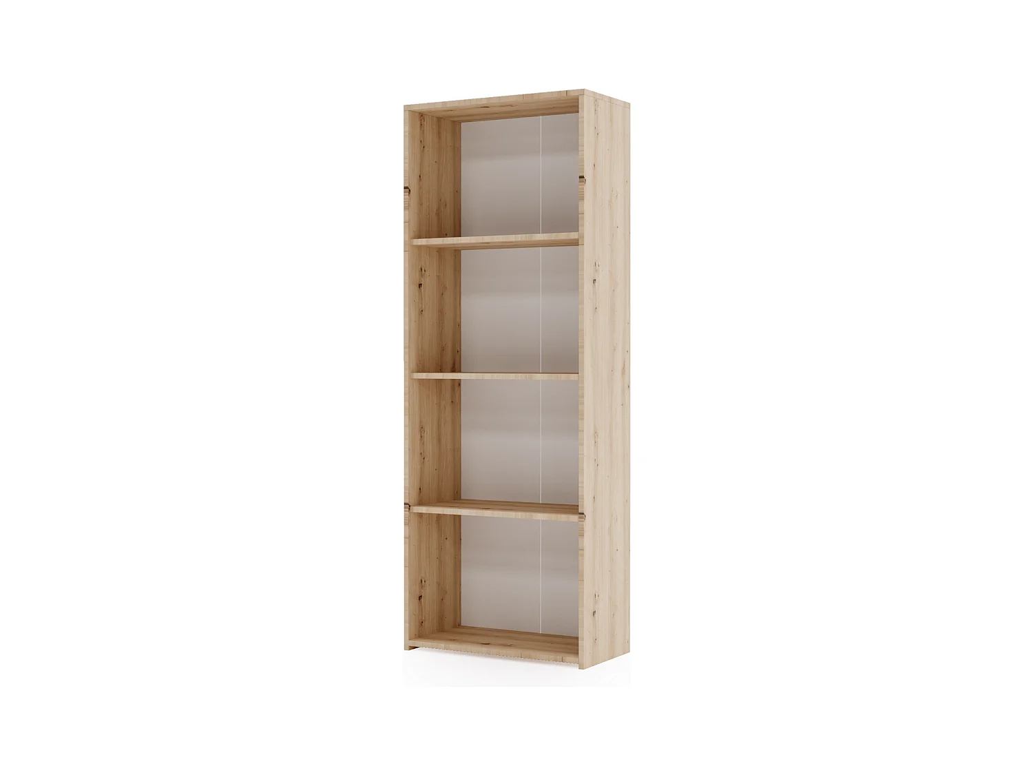 Estantería Librería Roble 160x60x30 cm – Estilo Escandinavo con Estantes Abiertos, Diseño Moderno y Funcional para Salón, Dormitorio u Oficina